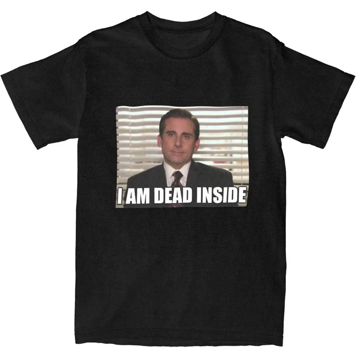 

Men Women's T-Shirt I Am Dead Inside T-Shirts Novelty Michael Scott Summer Tees Y2K Casual Casual Cotton Clothes Plus Size