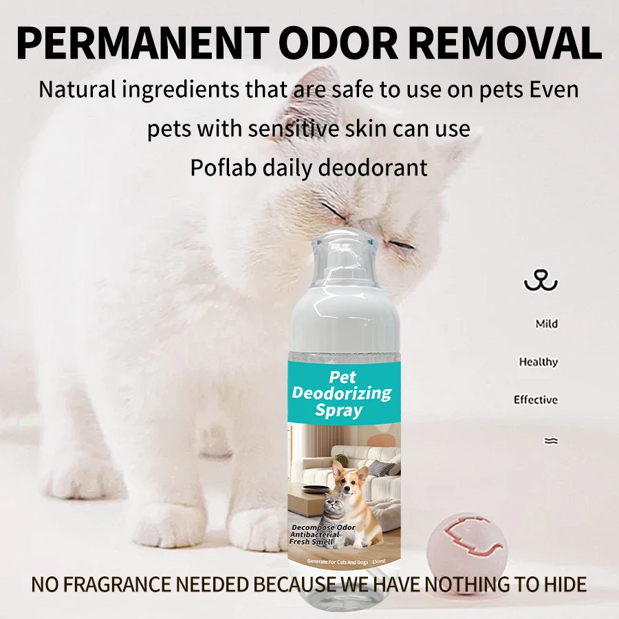 2pcs 300ml pet deodorant germicidal spray deodorant perfume dogs and cats Urine cleaning products