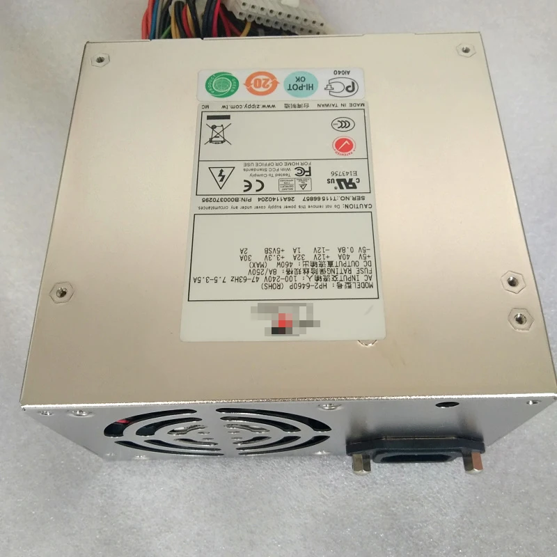 

Горячий серверный блок питания для Zippy HP2-6460P 460W, протестирован перед отправкой