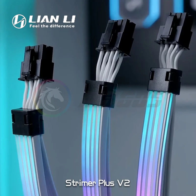 Lian Li Strimer Plus V2 RGB PSU Extension Cable ATX 24Pin