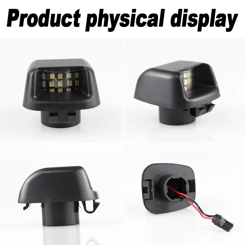 Suzuki Equator Luces Matrícula 2 Luces De Matrícula LED Para Nissan Navara D40, Frontier, Armada, Titan, Xterra Y Suzuki Equator | Canbus Sin Errores Iluminación Impermeable Y De Larga Duración