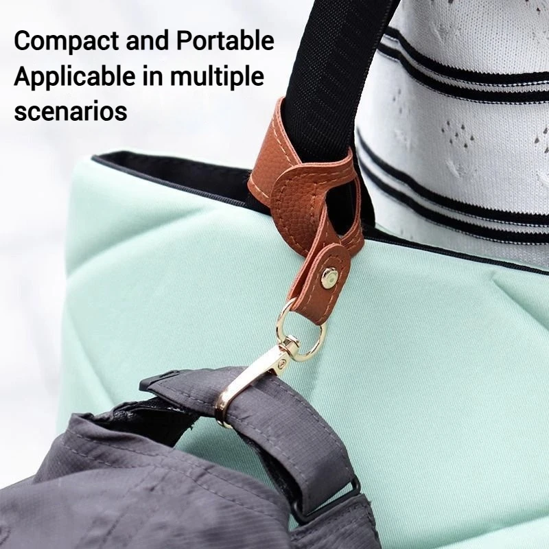 5pcs Outdoor Travel Hat Clip Portable Cap Clip on Bag for Camping Hiking Supplies Gloves Towel Wallet Safety Holder Buckle Clips