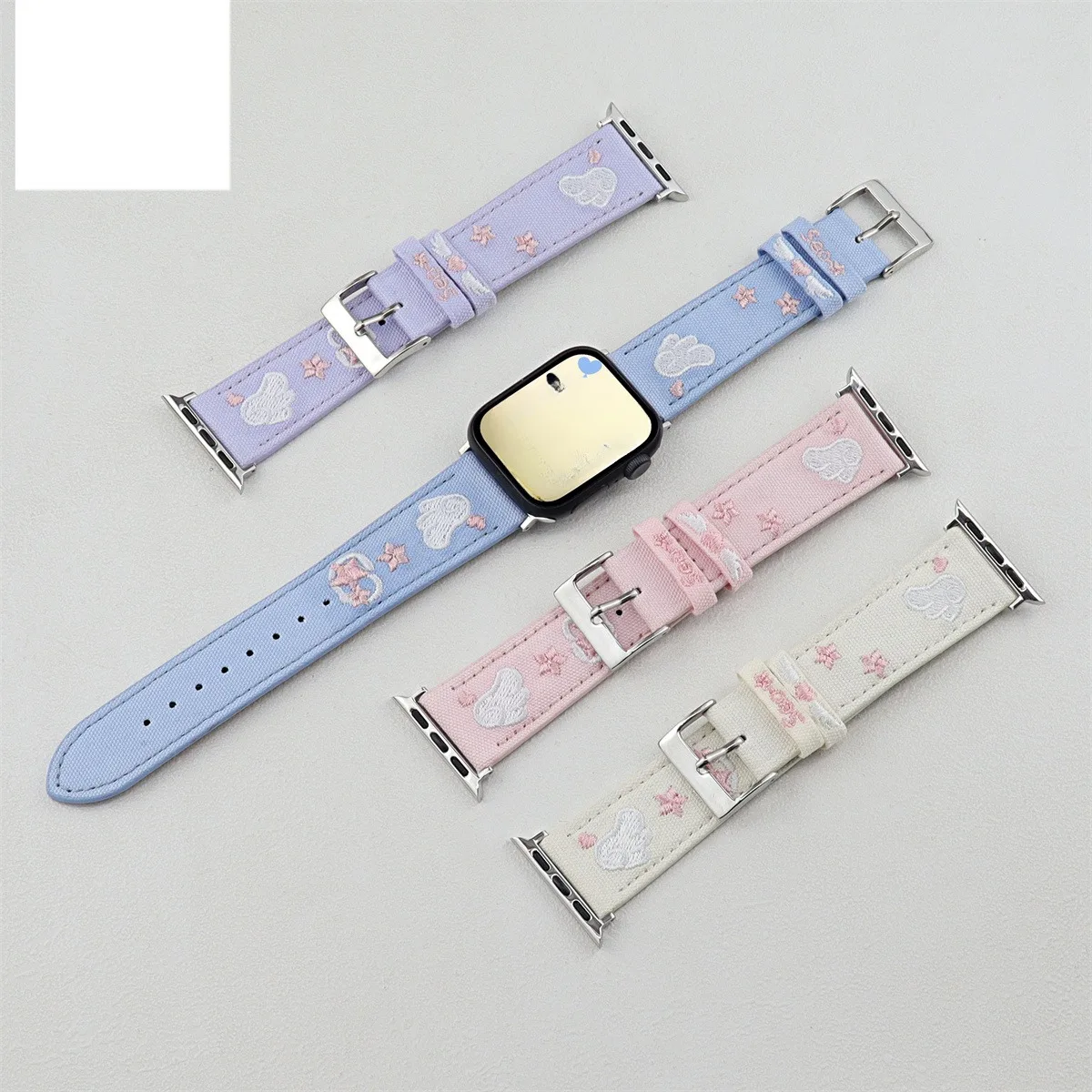Uhrenarmband für Iwatch 42/44/45/46/49 mm 38/40/41 mm PU-Leder-Mode-Uhrenarmband für Uhrenserie Ultra2 Serie 10/9/8/7/6/5/4/3/2/1_voghion.com