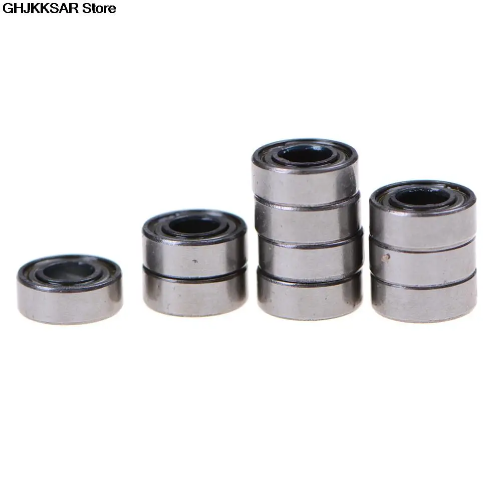 10PCS MR115ZZ Miniature Metal Shielded Rubber Sealed Bearing Model 5 X 11 X 4mm metal shielded ball bearings