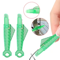 Sewing Machine Mini Needle Threader with Hook Needle Insertion Tool Elderly Quick Automatic Thread Changer Craft Accessories 1