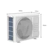 Ceiling 3PH Central Split Air Conditioner Heating and Cooling Air To Air with Invert for Single Room 3