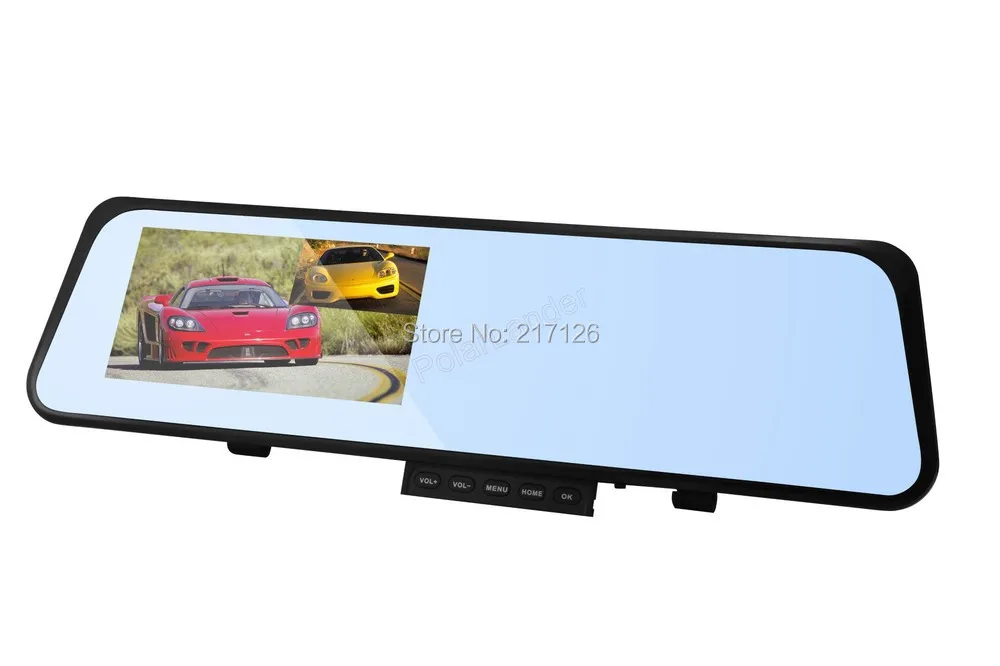 

BEST 6000C Car Rearview Mirror Camera Video Recorder Car DVR Dual lens Full 1080P Camcorder Dash Cam G-Senor Night Vision