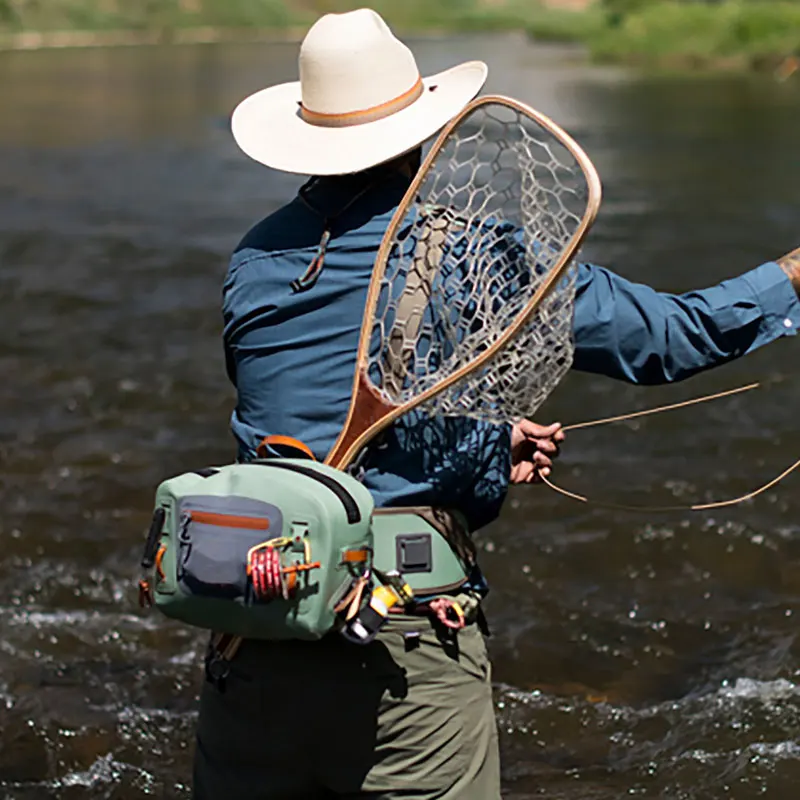 Fly Fishing Wait Hip Pack Fanny Tackle Storage Bag Cross Body