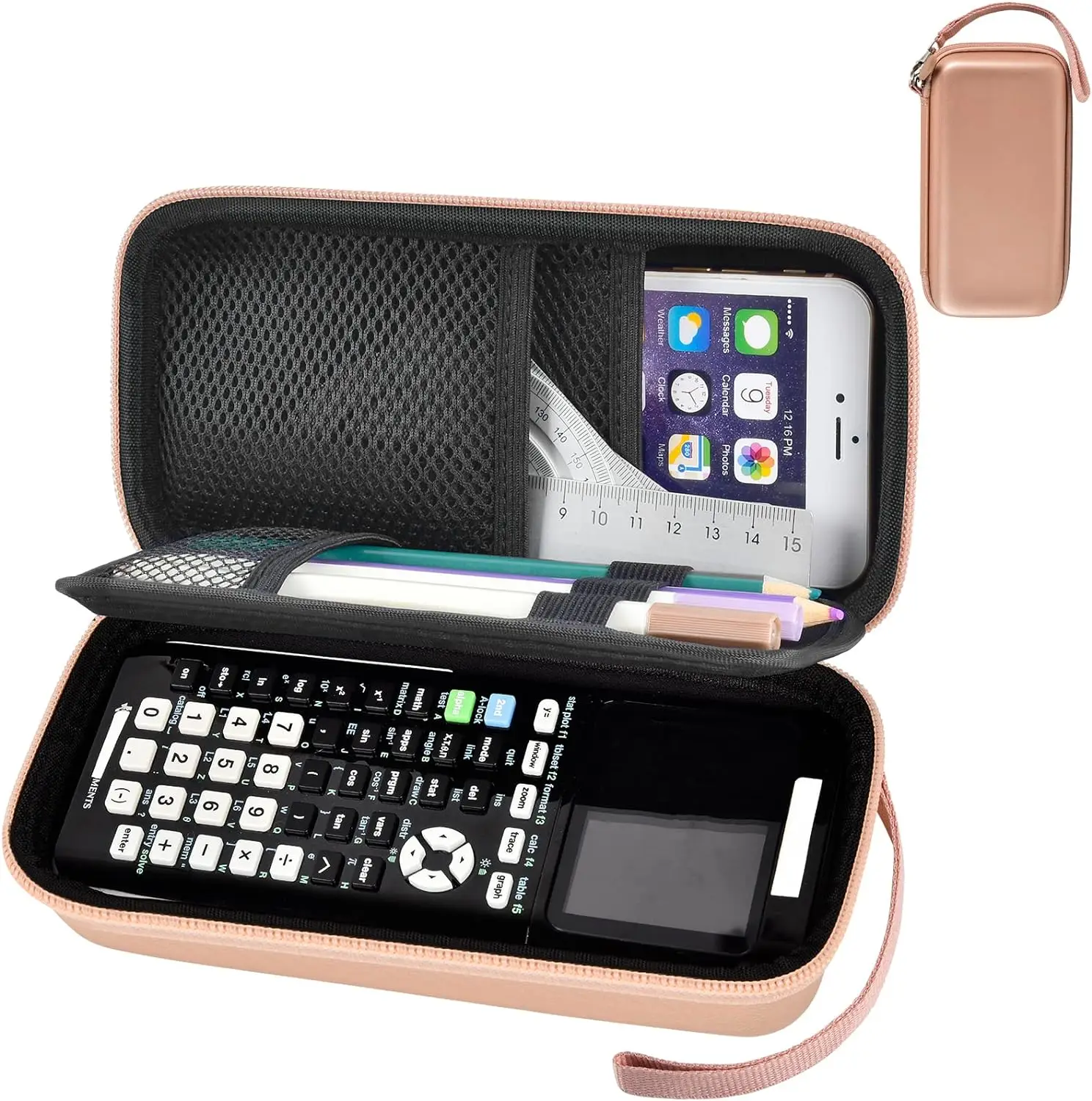 Fall kompatibel mit texas instrumenten TI-84 plus ce/TI-84 plus/TI-83 plus/TI-30XS/TI-36Pro grafik rechner (nur box)