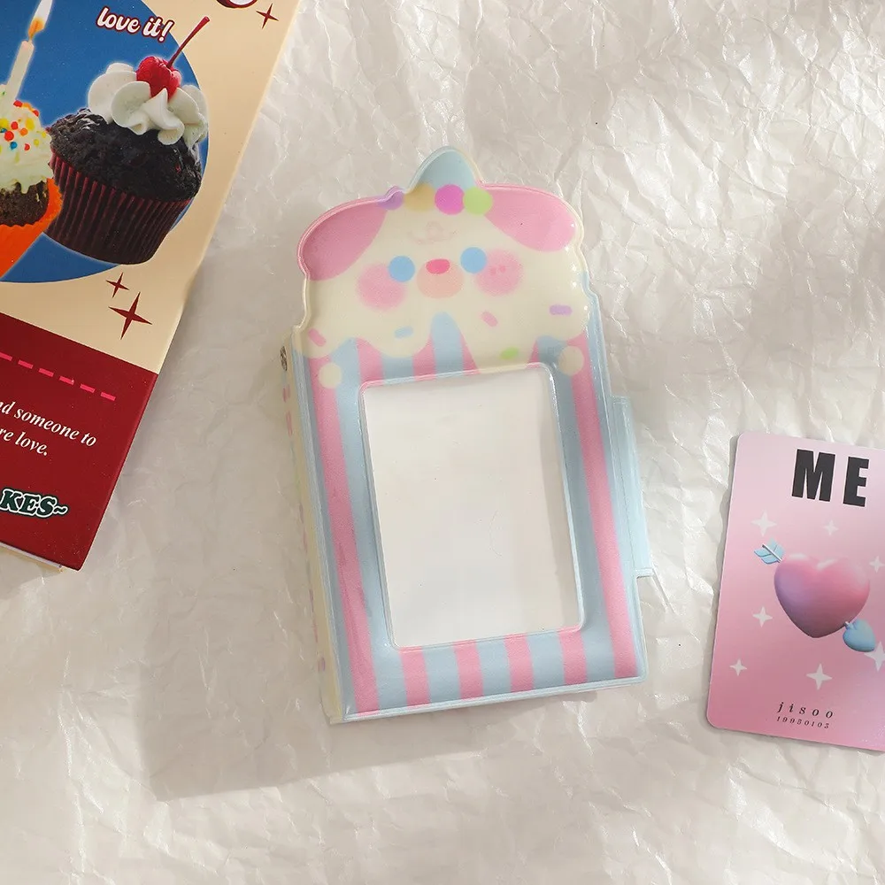 3 Inch Photo Album Cartoon Photo Protective Display Hollow Cute Idol Card Collect Book Classic Card Holder 40 Pockets