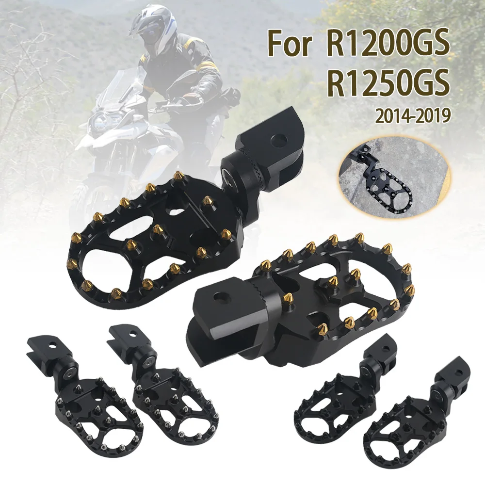 

Передняя подставка для ног мотоцикла для BMW R1200GS LC R1250GS ADV Регулируемая Удлиняющая подставка для ног Поворотная подставка для ног