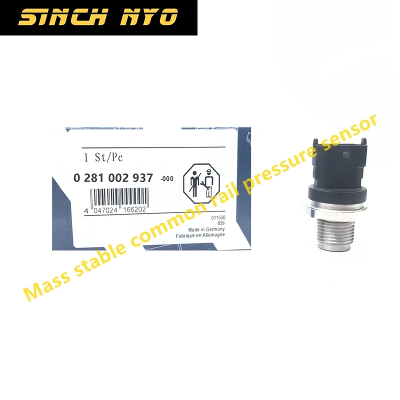 

High Quality Fuel Pressure Sensor 0281002937 20973777 Excavator Service Kit