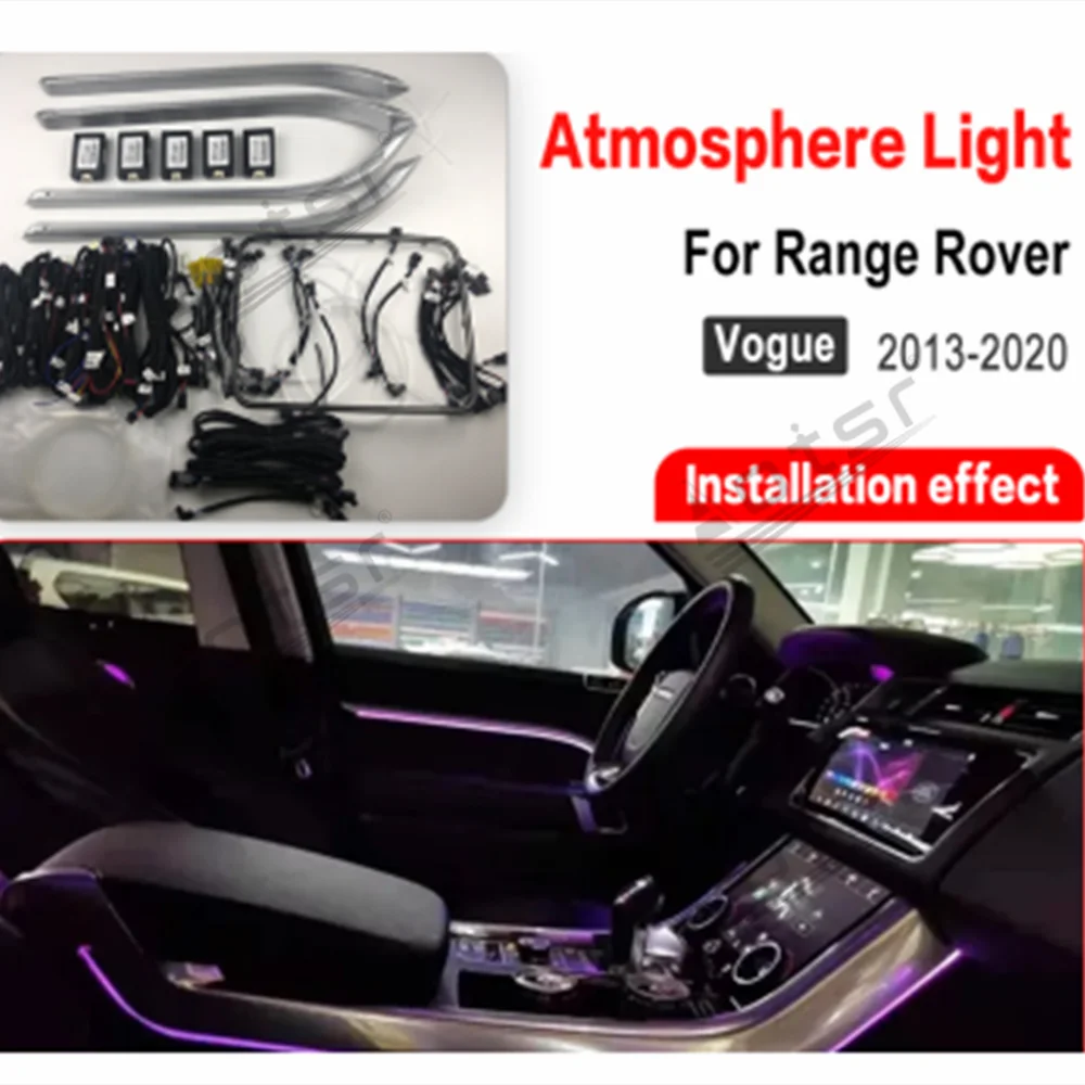 

Автомобильная атмосферная лампа для Land Rover Range Rover, исполнительный/спортивный 2013-Автомобильный интерьер, декоративное освещение s, красосветильник для автомобилей