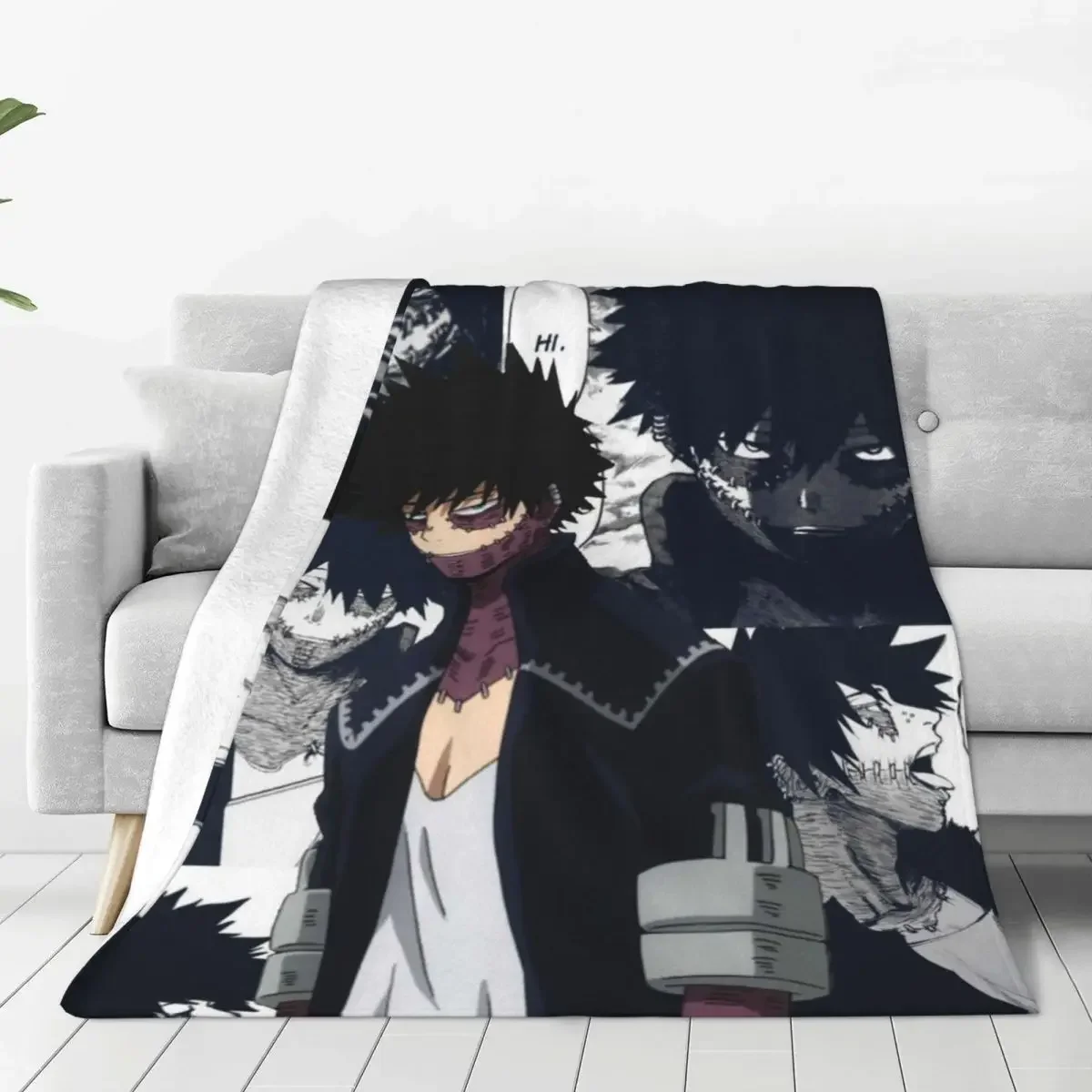 Anime Velvet Throw Coperte My Hero Academia Hone Nuki Juzo Coperta Per Divano Car Super Soft Bed Rug