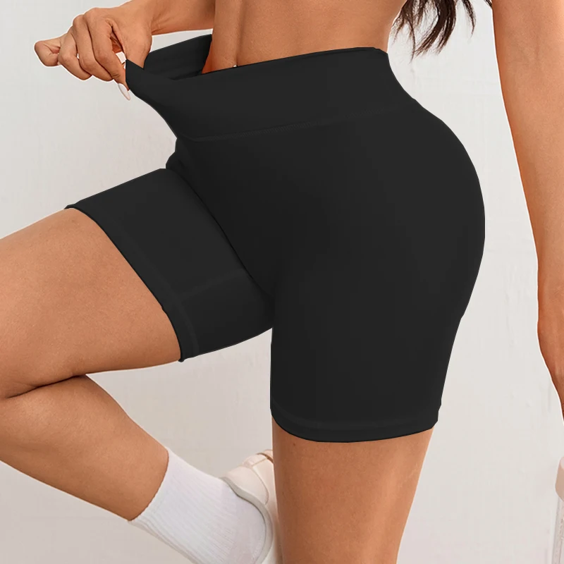 Running Shorts Yoga Shorts Fitness Shorts Women V Cross Waist Yoga Shorts 3.5 Workout Shorts Running Fitness Sports