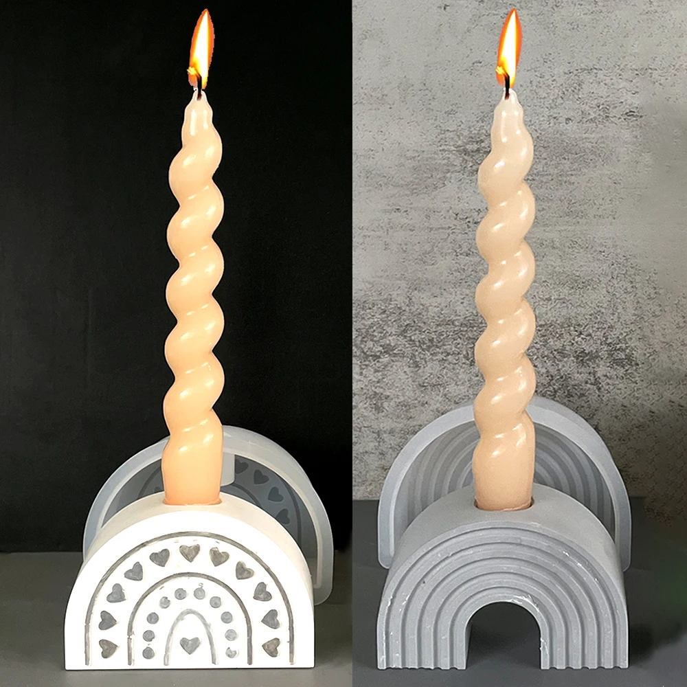 Kunyeah 2 Moldes Para Velas De Arco Con Moldes En Espiral, image size:1000x1000