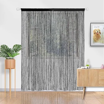 Multi-Colored Tassel String Curtain 1