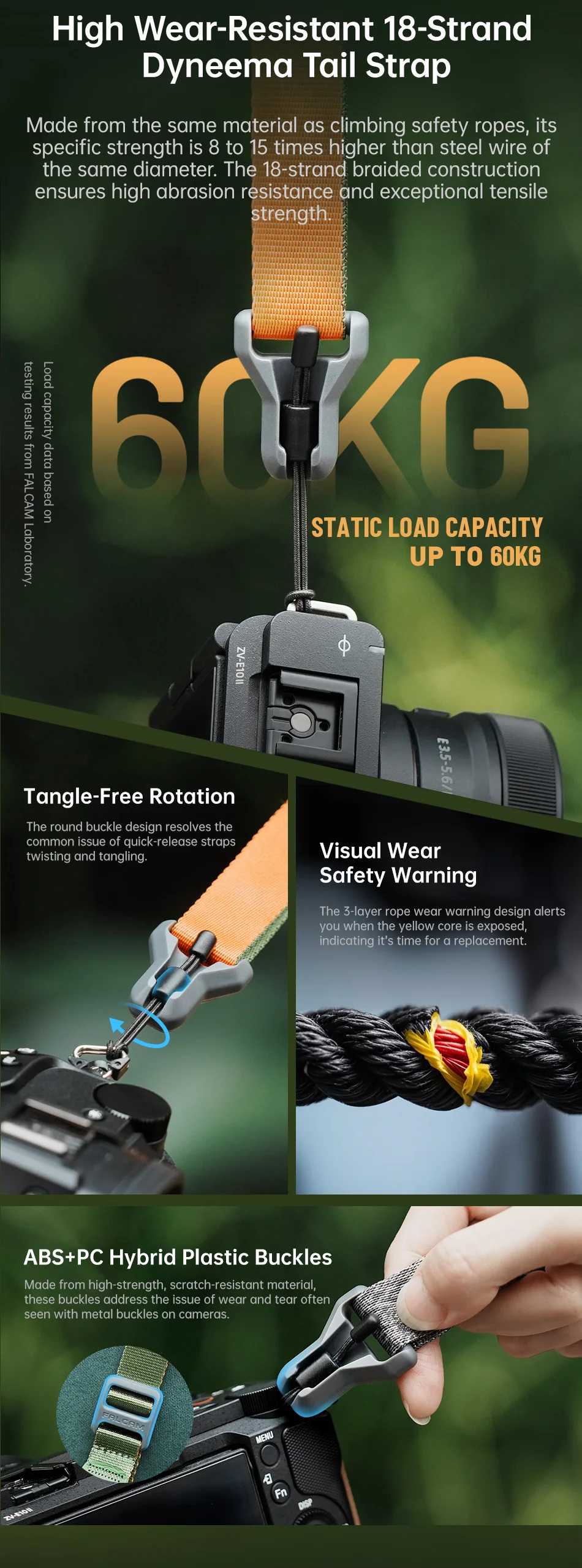 Quick Magnetic Buckle Shoulder Strap Camera Strap for Entry-level DSLRs Mirrorle