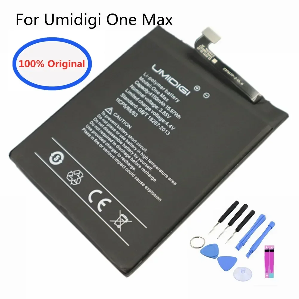 

Новинка, 100% оригинальный аккумулятор для UMI Umidigi One Max, 4150 мАч, аккумулятор для телефона, быстрая доставка