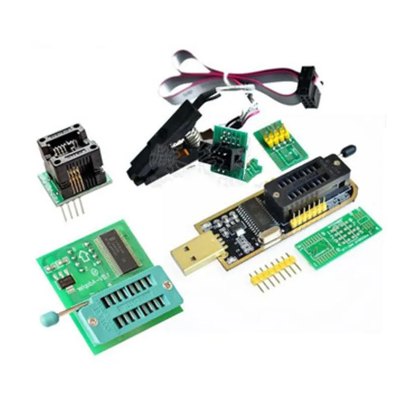 SOIC8 SOP8 Test Clip For EEPROM 93CXX / 25CXX 24CXX + CH341A 24 25 Series Flash BIOS USB Programmer Module | Компьютеры и офис