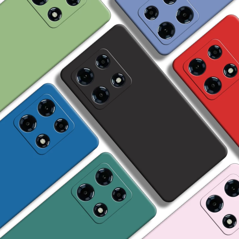 Per Infinix Note 30 Custodia 6.78 Pollici Paraurti Antiurto In Gomma Siliconica Liquida Originale Infinix Note 30 Pro Cover Infinix Note 30