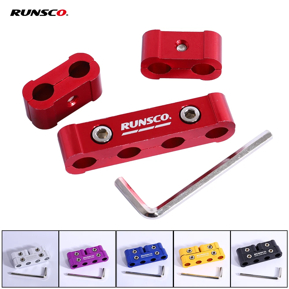 Spark Plug Wire Clamps Car Spark Plug Electrical Wire Clamp 8MM/9MM/10MM Separator Line Ignition Cable Clip 3Pcs/Set