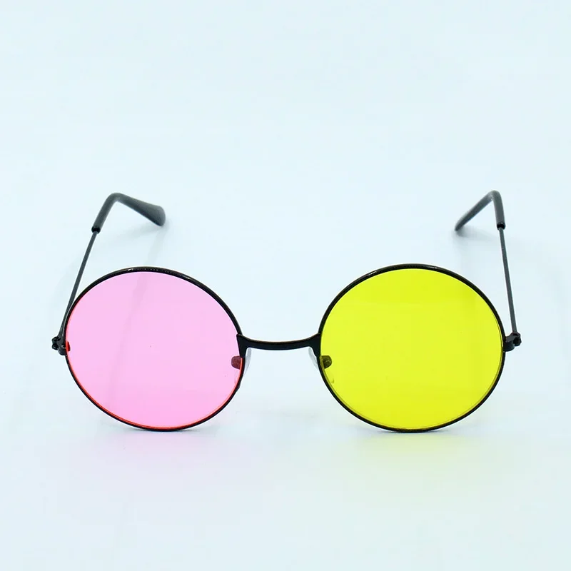 Anime Chef Spamton Cosplay gemischte Farbe Sonnenbrille Männer Spamton Cosplay Brille Cos Prop runden Rahmen Sonnenbrille Halloween – Detail 4