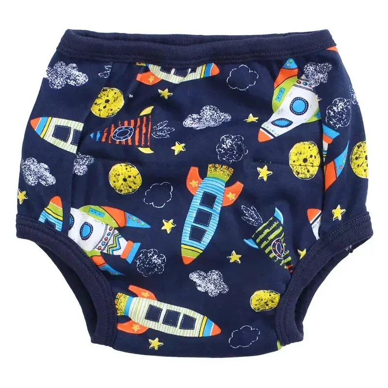 

Baby Cotton Training Pants Panties Baby Diapers Reusable Cloth Diaper Nappies Washable Infants Children Underwear Nappy Changing