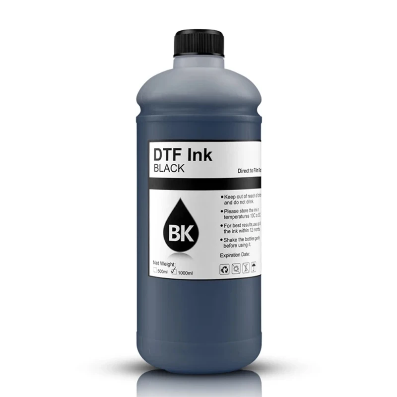 DTF 잉크, 화이트 컬러 잉크, 마젠타 옐로우 시안 블랙, 1000ml, 15PCs, 2PCs