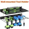 Power Tool Storage Rack Electric Drill Screwdriver Tool Shelf Workshop Garage Heavy Duty Wall Mounted Holder tool Organizer rack 1