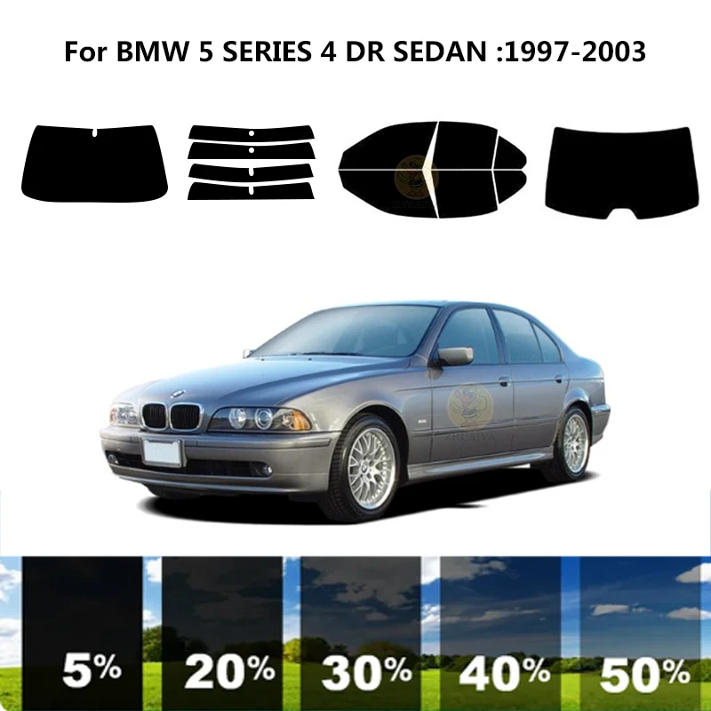 

Precut nanoceramics car UV Window Tint Kit Automotive Window Film For BMW 5 SERIES E39 4 DR SEDAN 1997-2003