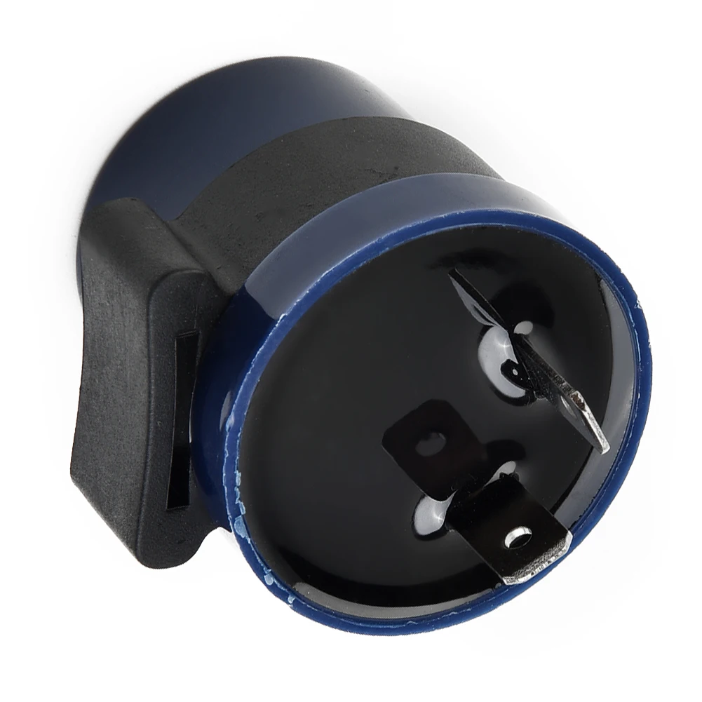 

Turn Indicator Relay Beeper Flasher Blue+Black Lighting Motorcycle Accessories 2 Pin Display Blinker 8W Signal