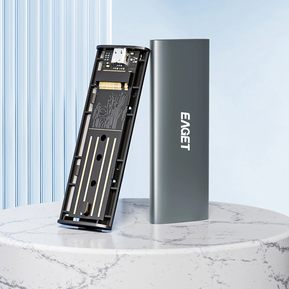 M.2 듀얼 프로토콜 NVME/NGFF SATA 외장 SSD 어댑터(SATA 및 NVME)