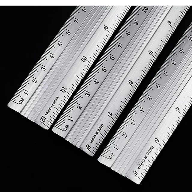 FIS Steel Ruler, Precision Metal Ruler