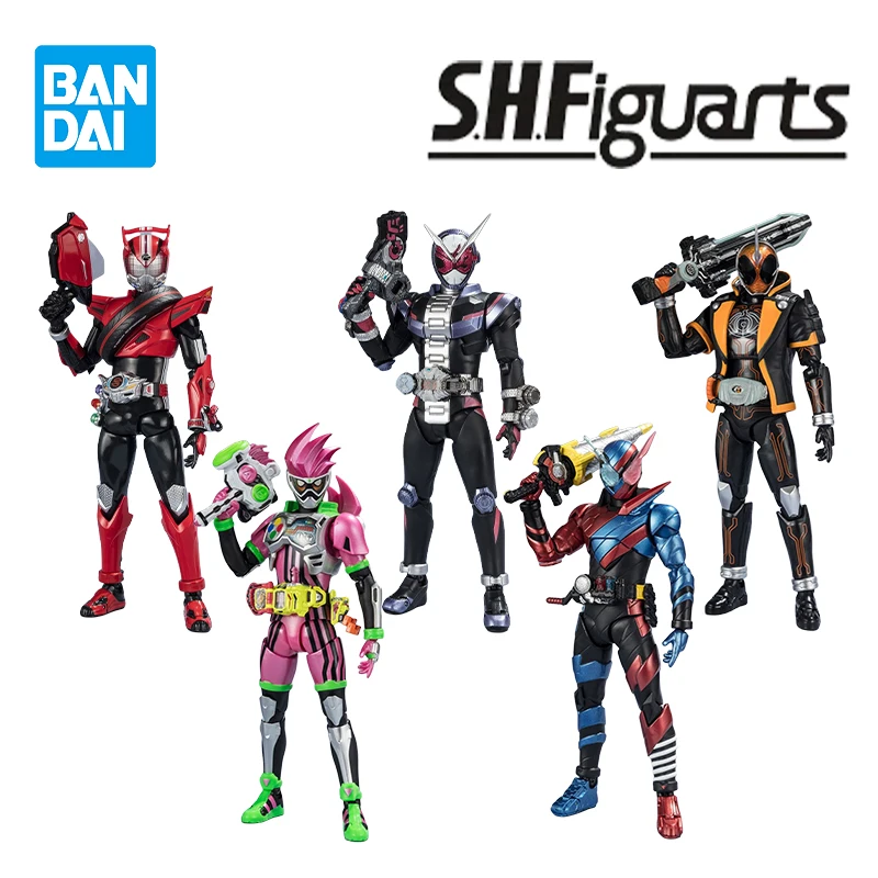 

Original Bandai Kamen Rider S.H.Figuarts SHF ZIO DRIVE GHOST BUILD EX-AID Anime Figure Toys Kid Gifts Collectible Model Ornament