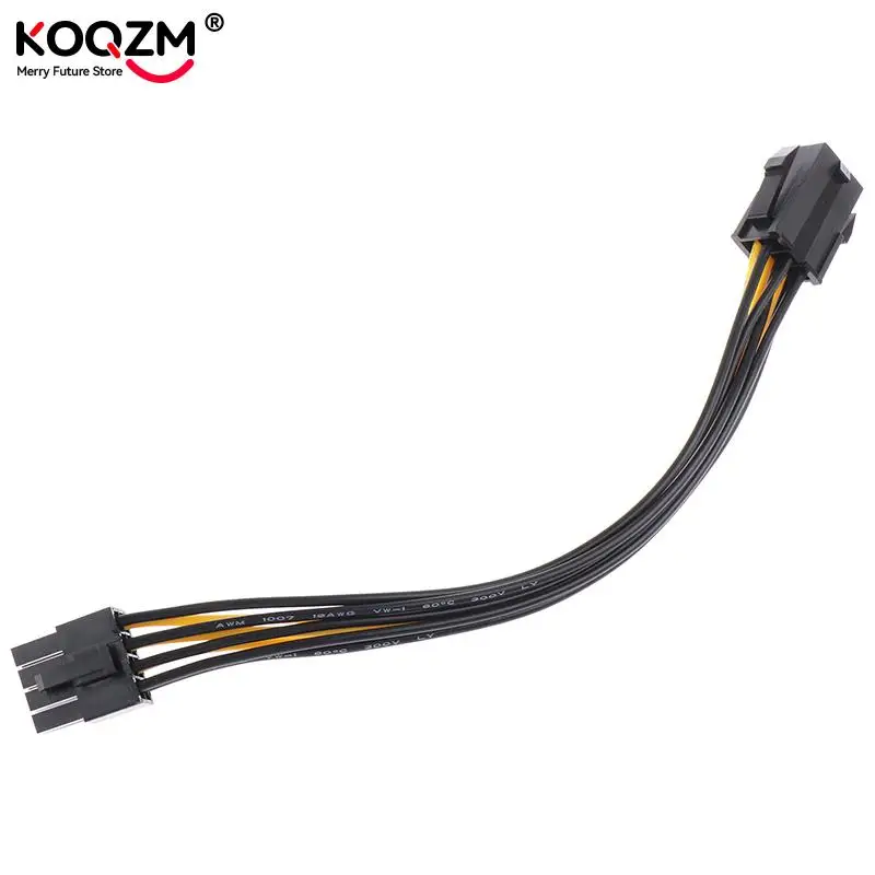 PCIe 비디오 카드용 전원 어댑터 케이블, PCIe 전원 익스텐션 케이블 어댑터, 6 핀-8 핀 PCIe 전원 코드, 20cm