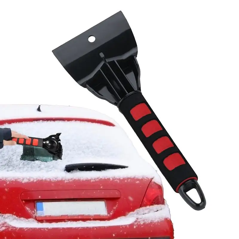 

Скребок для снега на лобовое стекло, многофункциональная автомобильная лопата для снега для транспортного средства, 2 в 1, средства для уборки автомобиля для мини-фургона, спортивного автомобиля, дороги