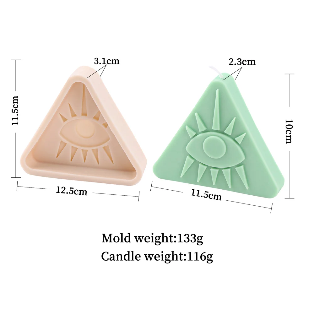 3D Evil Eye Candle Silicone Mold Psychic Geometric Art Handmade Soap Mold Scented Resin Home Decor Gift Silicone Mold Silicone Candle Mold Aromatherapy Candle Mold Silicone Candle Molds Candle Mold