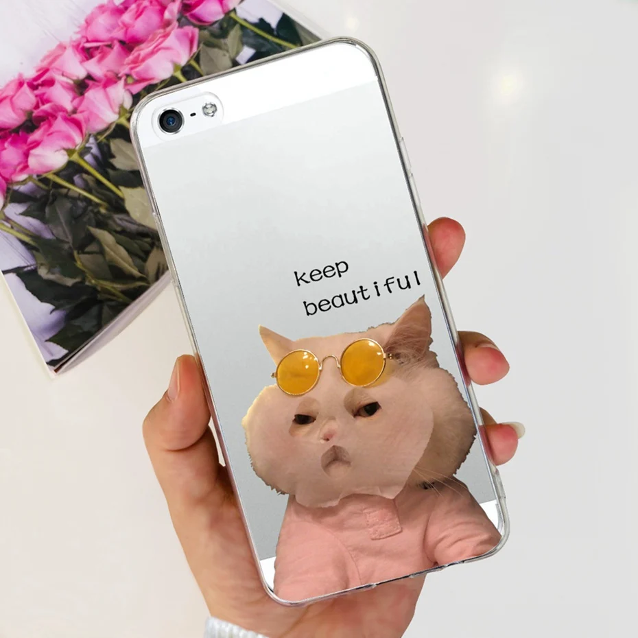 Charming Abstract Art Soft Silicone Phone Case