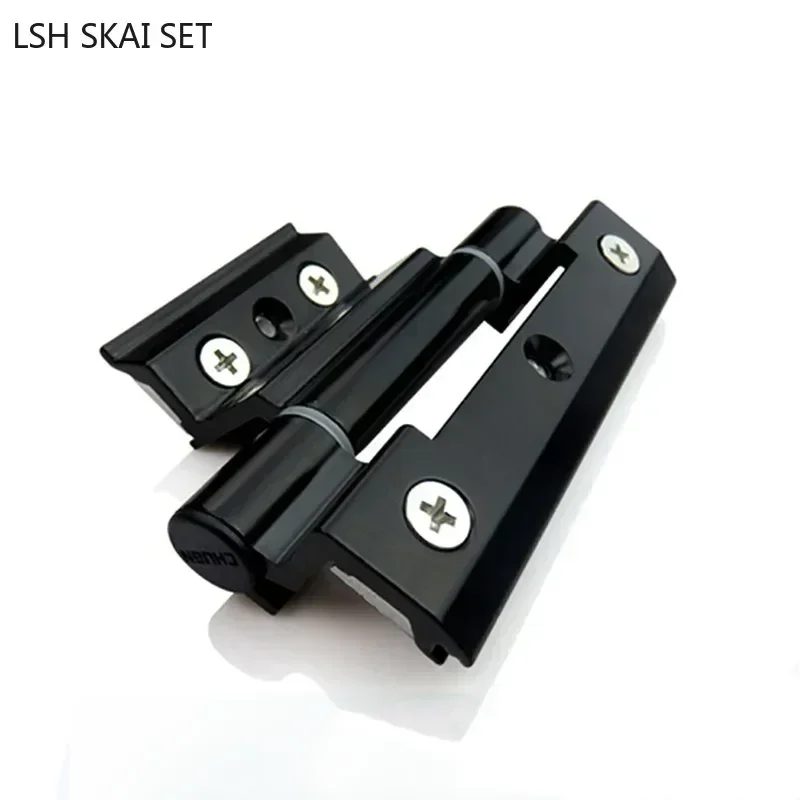 Insulation Broken Bridge Folding Hinges Aluminum Alloy Door and Window Broken Bridge Hinge Furniture Hardware 1Pc stainless steel hinges door hinges
