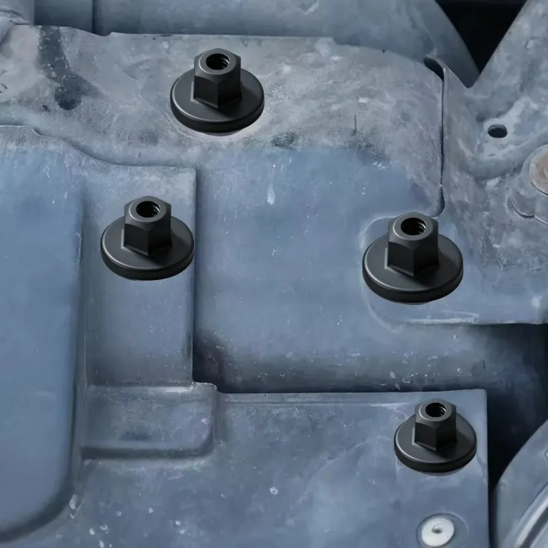 Splash Shield & Fender Liner Grommet Nut Clip for BMW X3 X5 X6 Underbody Shield Retainer Self Tapping Screw Fastener Grommet Nut