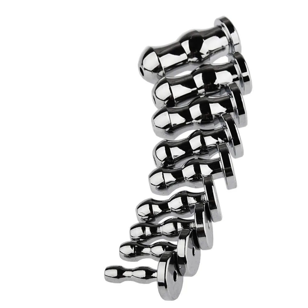 Urethral Dilator Stainless Steel Urethral Catheter Dilator Horse Eye Stimulation Sex Toys For Men Gay Sounding Penis Plug Insert Urethra Catheter