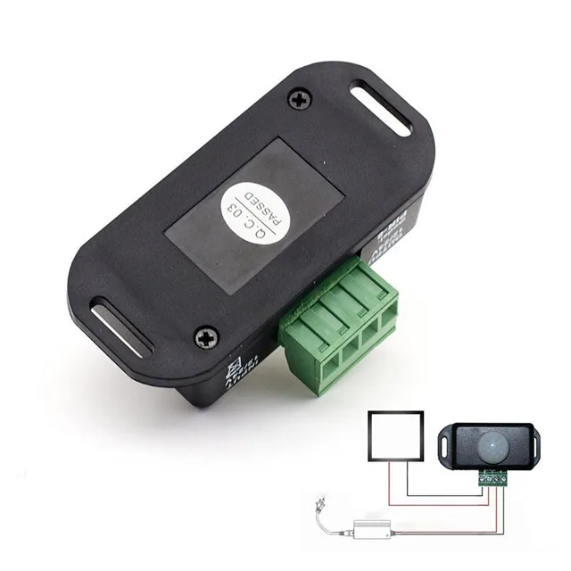 12V 24V PIR Motion Sensor Move Detector Switch Human Presence Detectors IR Infrared Sensing Switch Module for LED Strip Lamp 2
