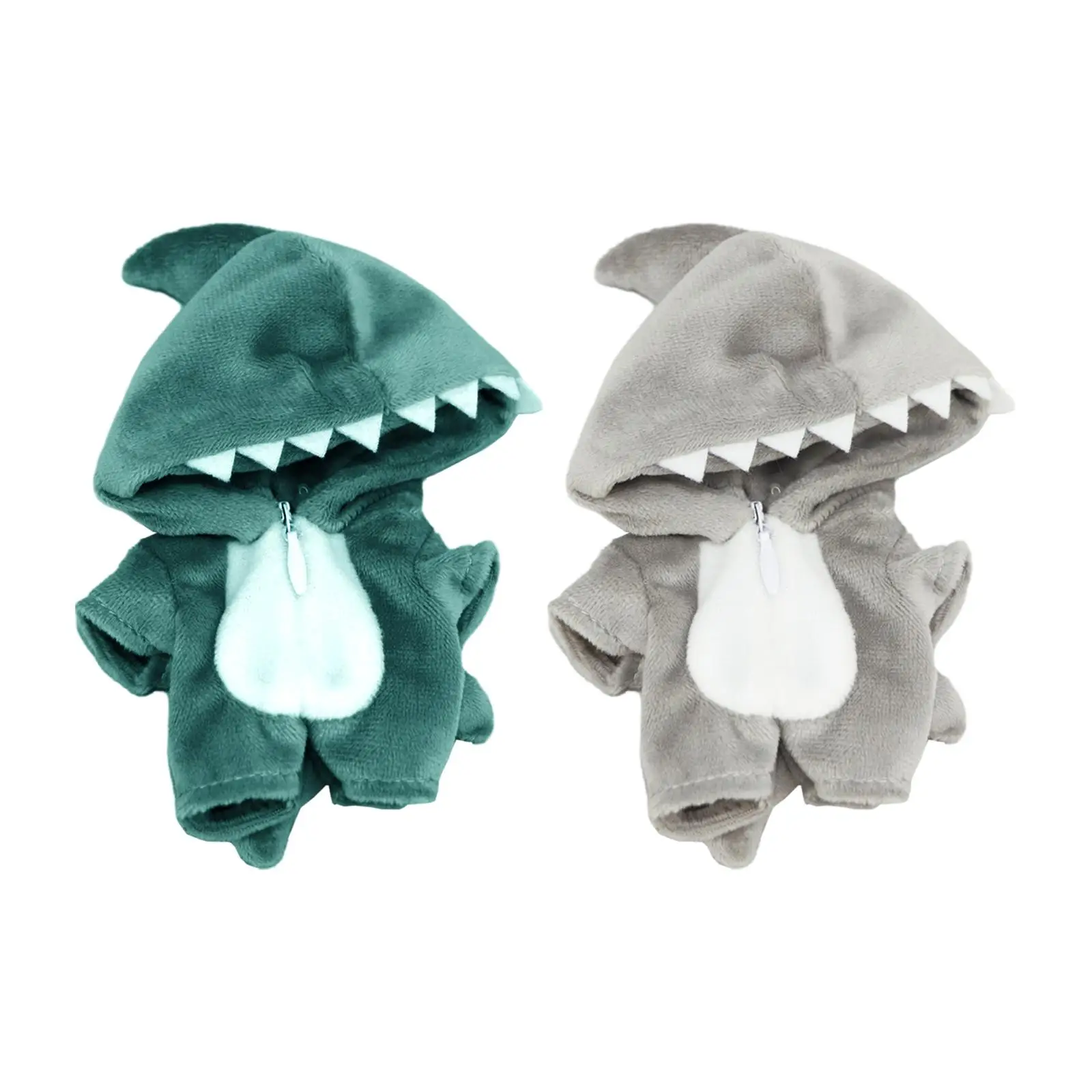 

Плюшевая Кукла одежда Кукла с капюшоном одежда хлопковая Кукла одежда Пижама для 10 см-12 см DIY подарки для девочек Искусственный костюм для косплея