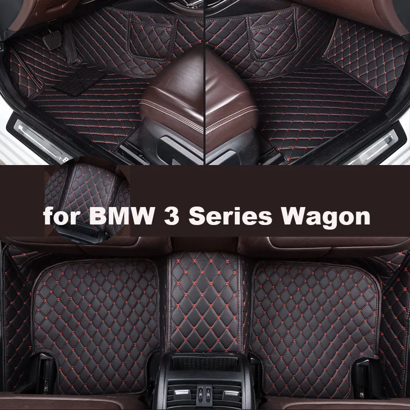 

Autohome Car Floor Mats For BMW 3 Series Wagon 2013-2017 Year Upgraded Version Foot Coche Accessories Carpetscustomized