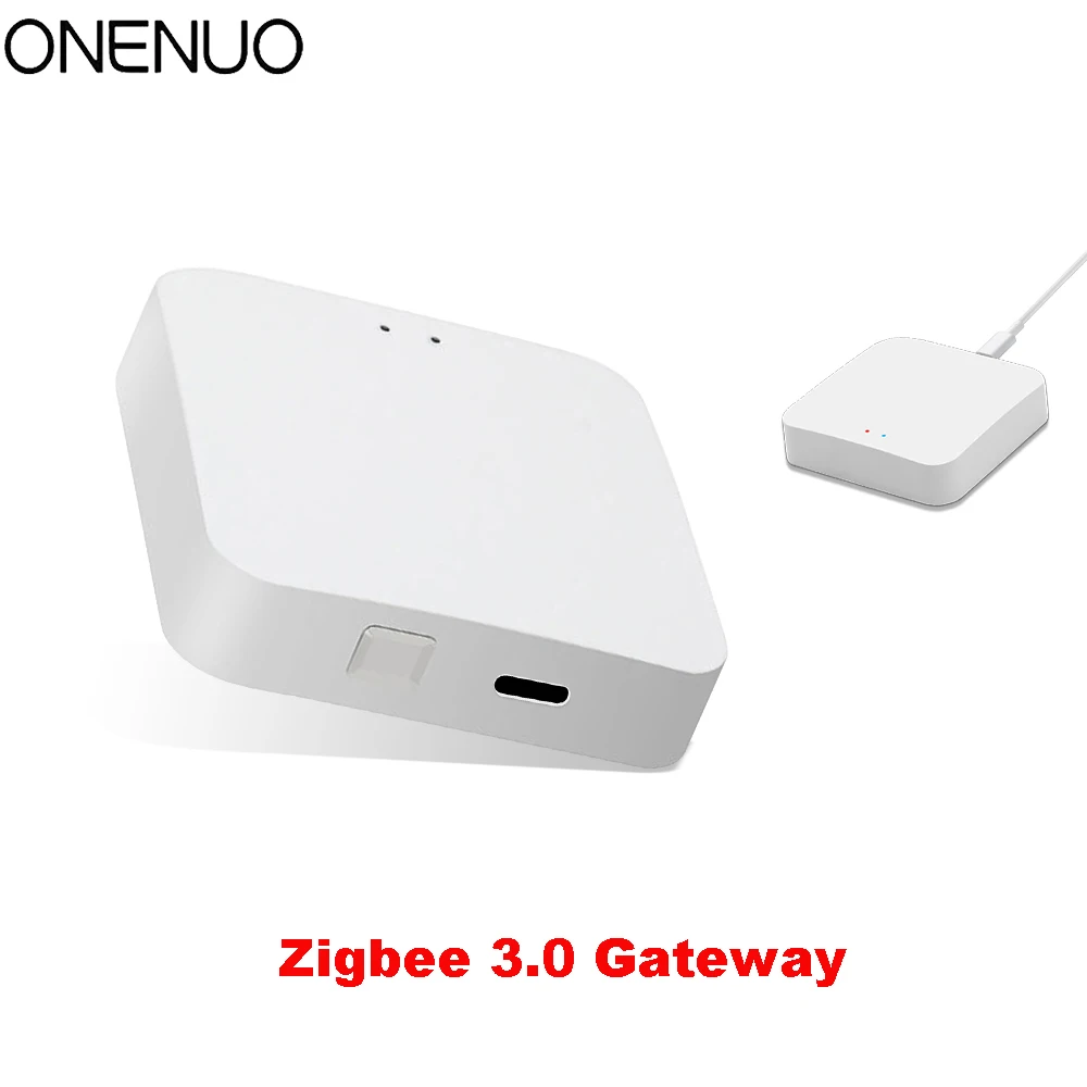 Zigbee 3.0 Gateway Hub สมาร์ทโฮมไร้สายสะพาน Ewelink APP รีโมทคอนโทรลอุปกรณ์อัตโนมัติรองรับ Type C Charge 1