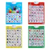 Kids Educational English Chinese Sound Wall Chart Poster for Children Toddlers Home Preschool Kindergarten Early Learning Toy 1