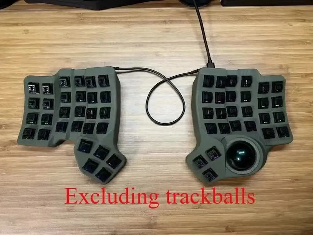 Charybdis-ミニキーボード分割キット,有線シングルモード,RGB軸,legboy