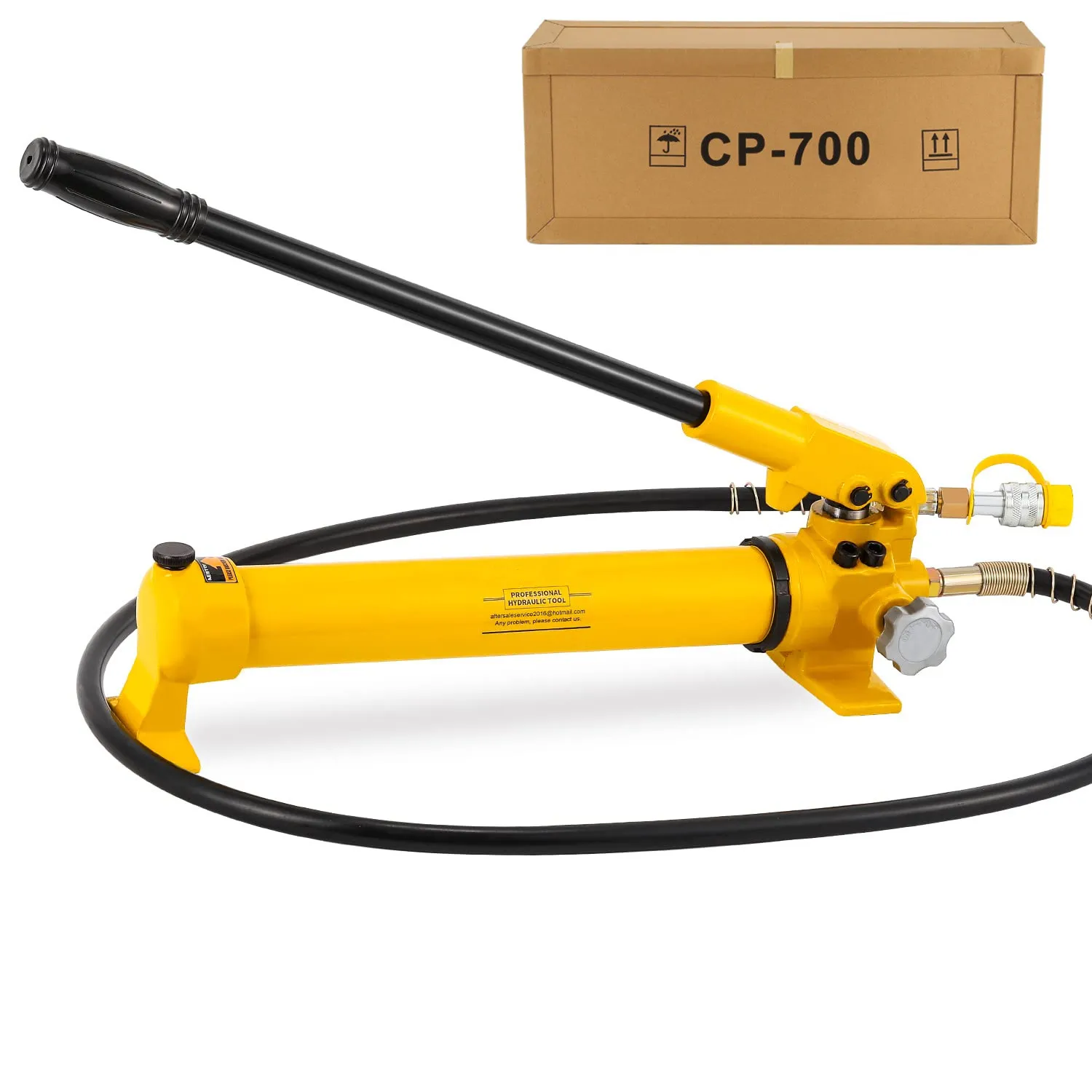 Pompa A Mano Idraulica Cp-700 Pompa Idraulica Manuale Potenza Pompa Di Sollevamento Idraulica Martinetto A Basso Profilo Che Agisce Per La Costruzione