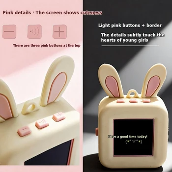 ABGI-Per Deepseek Xiaozhi Mini Robot AI, Chatbot Vocale AI Personalizzato, Compagno Interattivo, Assistente Vocale Intelligente Parlante